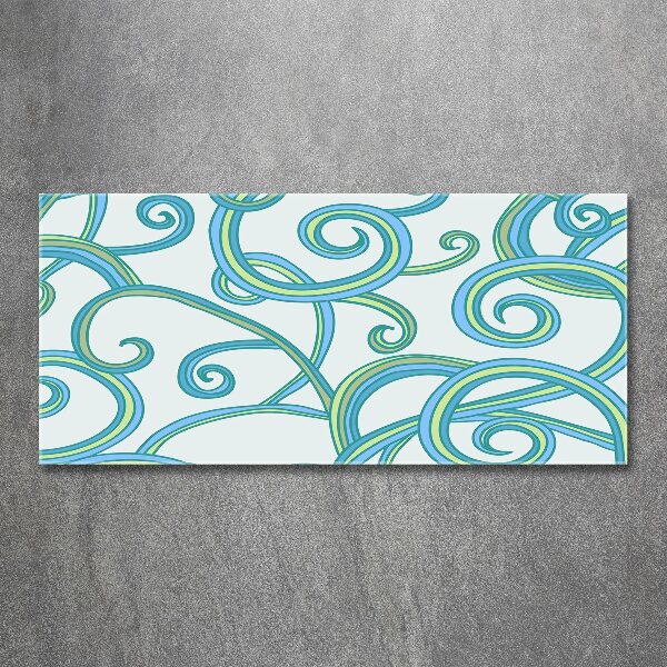 Foto auf Acryl Abstrakte Spiralen