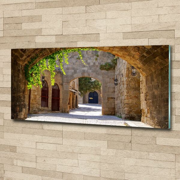 Acrylbild Fotodruck Charmante Straßen