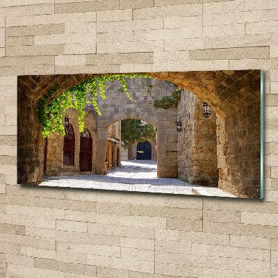 Acrylbild Fotodruck Charmante Straßen