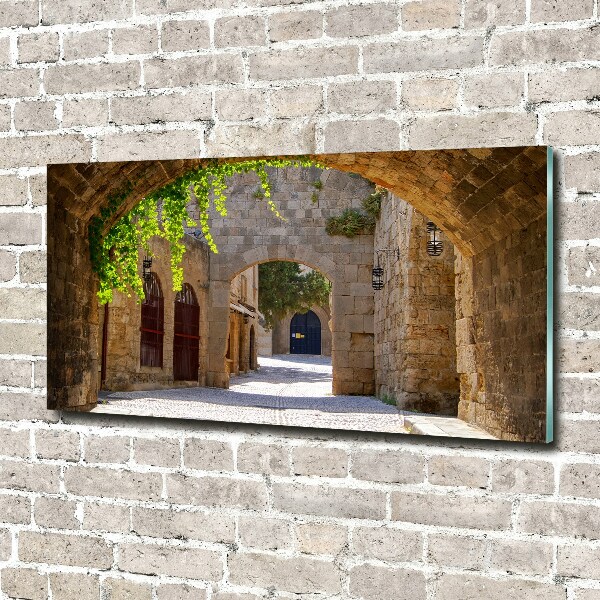 Acrylbild Fotodruck Charmante Straßen