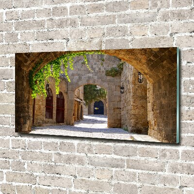 Acrylbild Fotodruck Charmante Straßen