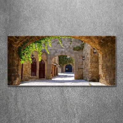 Acrylbild Fotodruck Charmante Straßen