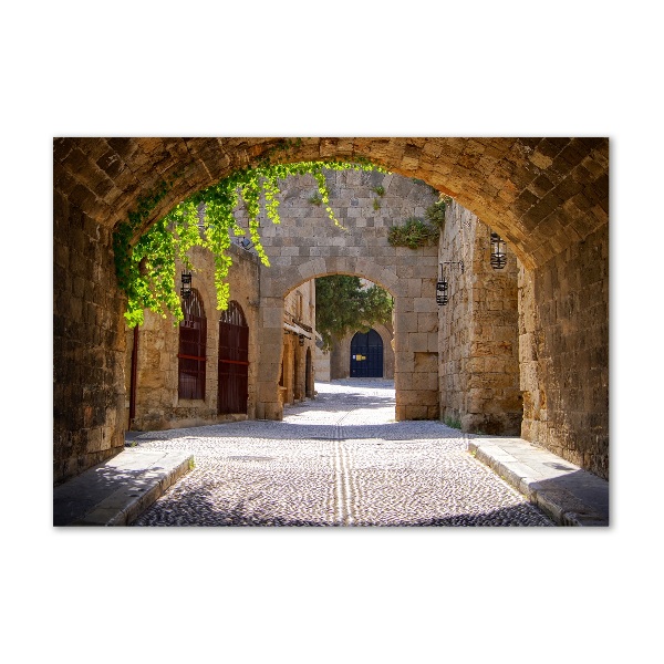Acrylbild Fotodruck Charmante Straßen
