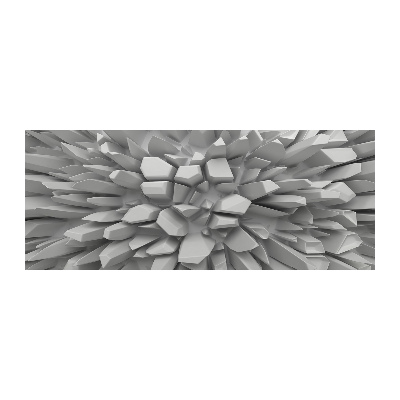 Bild auf Acrylglas 3D-Abstraktion