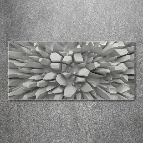 Bild auf Acrylglas 3D-Abstraktion