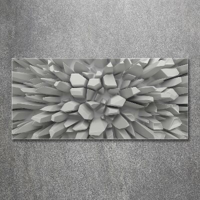 Bild auf Acrylglas 3D-Abstraktion