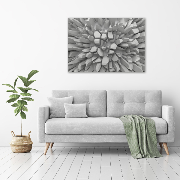 Bild auf Acrylglas 3D-Abstraktion