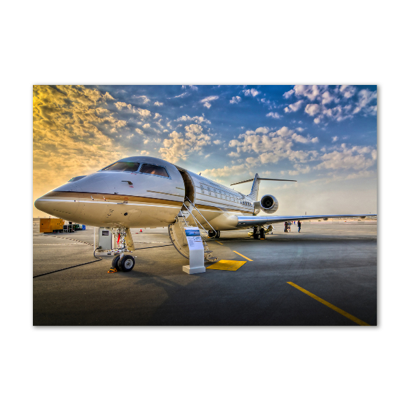 Acrylglas-Druck Flugzeug