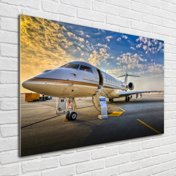 Acrylglas-Druck Flugzeug