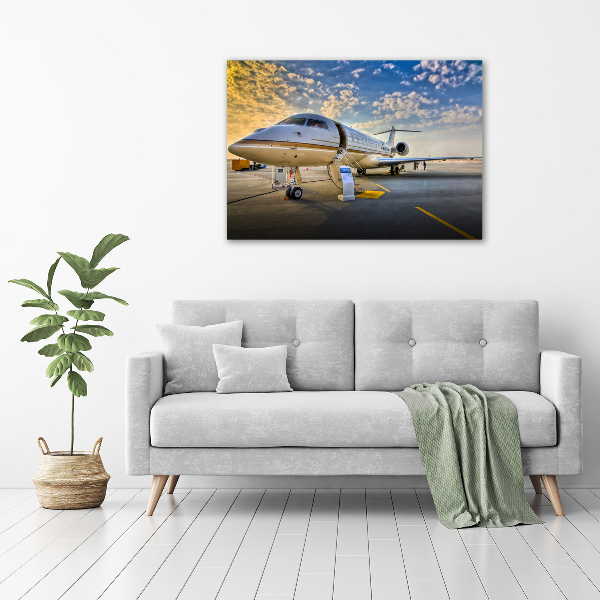 Acrylglas-Druck Flugzeug