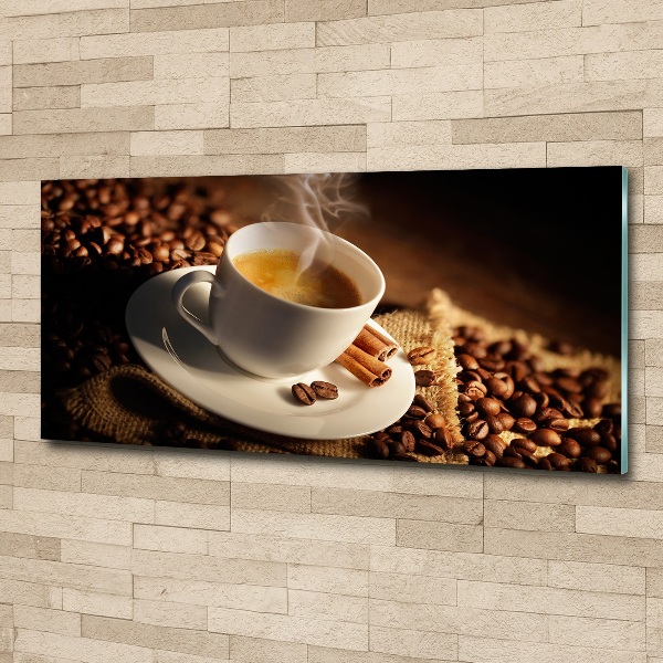 Bild auf Acrylglas Kaffee in einer Tasse