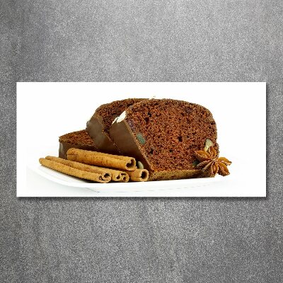 Acrylbild Fotodruck Lebkuchen und Vanille