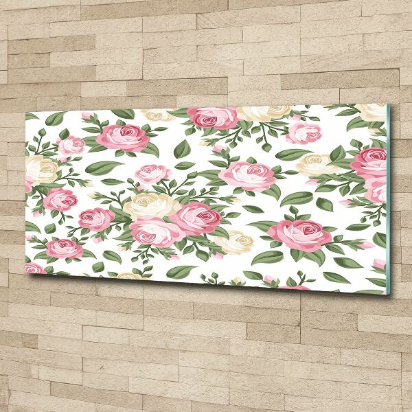 Foto auf Acryl Rosen