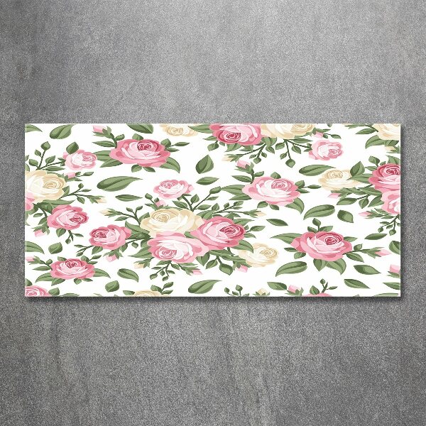 Foto auf Acryl Rosen