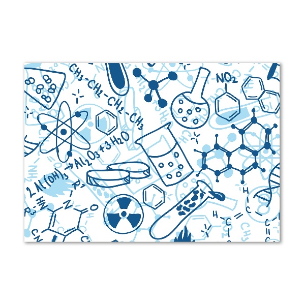 Foto auf Acryl Hintergrund in Chemie