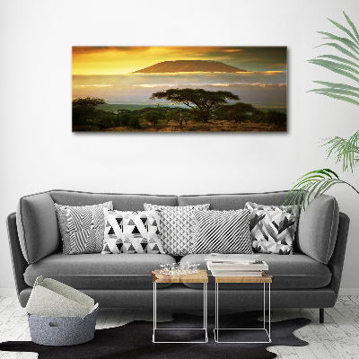Acrylbild Fotodruck Kilimandscharo, Kenia