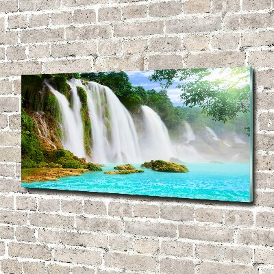 Acrylbild Fotodruck Wasserfall