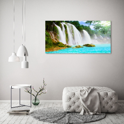Acrylbild Fotodruck Wasserfall