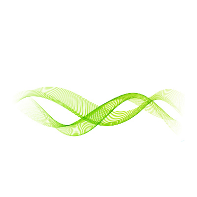 Foto auf Acryl Bunte Wellen