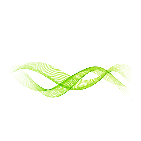 Foto auf Acryl Bunte Wellen