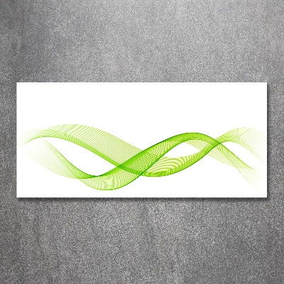 Foto auf Acryl Bunte Wellen