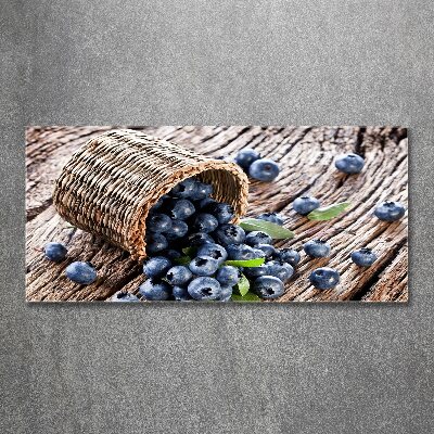 Foto auf Acryl Beeren im Korb