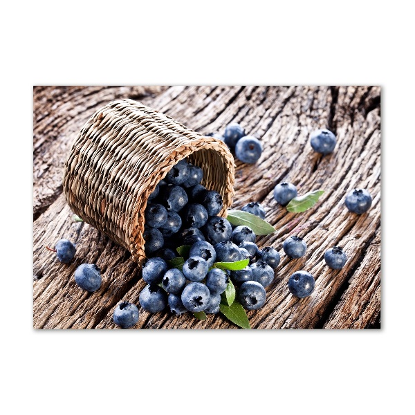 Foto auf Acryl Beeren im Korb