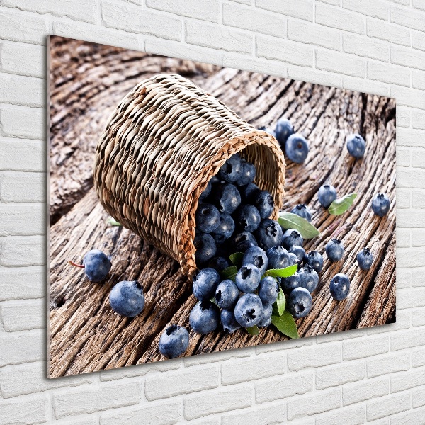 Foto auf Acryl Beeren im Korb