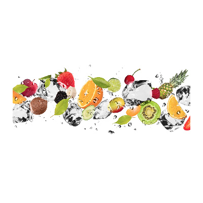 Acrylglas-Druck Obst und Wasser