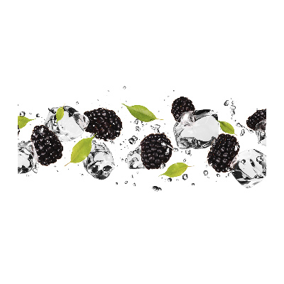 Acrylglas-Druck Kirschen und Wasser