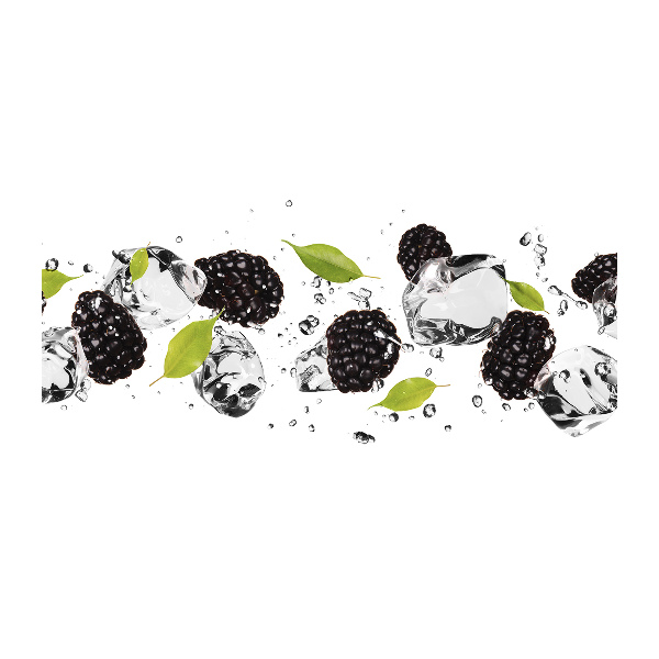 Acrylglas-Druck Kirschen und Wasser