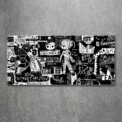 Acrylbild Fotodruck Graffiti