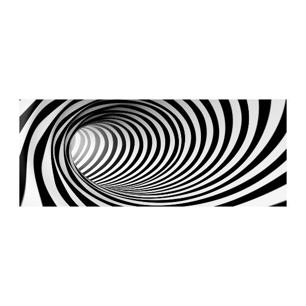 Bild auf Acrylglas 3D-Tunnel