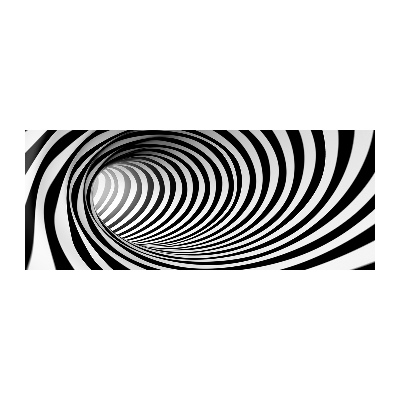 Bild auf Acrylglas 3D-Tunnel