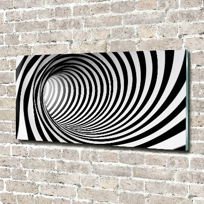 Bild auf Acrylglas 3D-Tunnel
