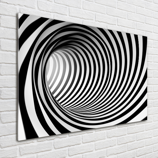 Bild auf Acrylglas 3D-Tunnel