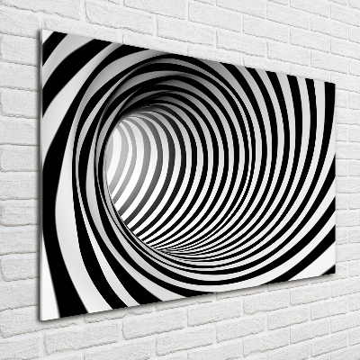 Bild auf Acrylglas 3D-Tunnel