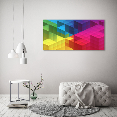 Acrylbild Fotodruck Geometrischer Hintergrund