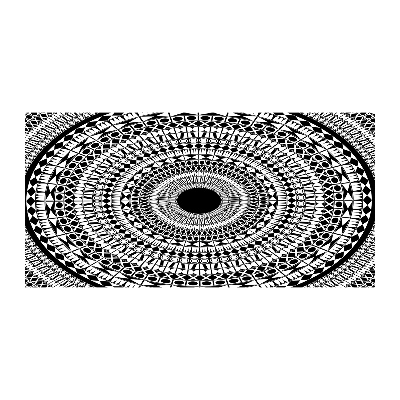 Foto auf Acryl Kreisornamente