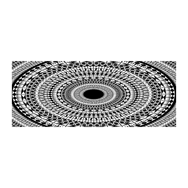 Foto auf Acryl Kreisornamente