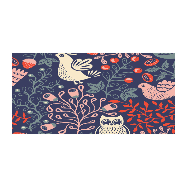 Foto auf Acryl Hühnereulenpflanzen