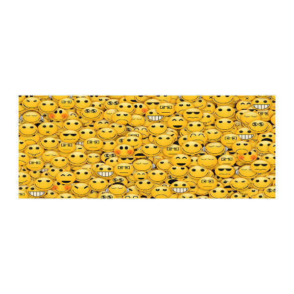 Acrylglas-Druck Emoticons