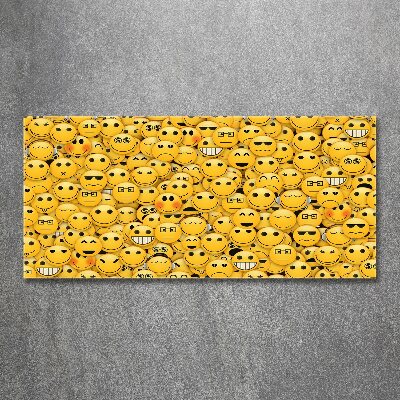Acrylglas-Druck Emoticons