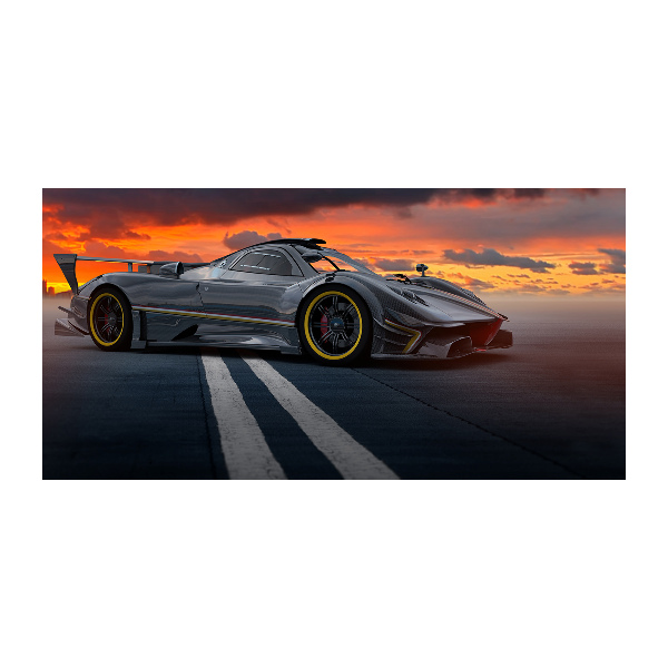 Bild auf Acrylglas Rennfahrer