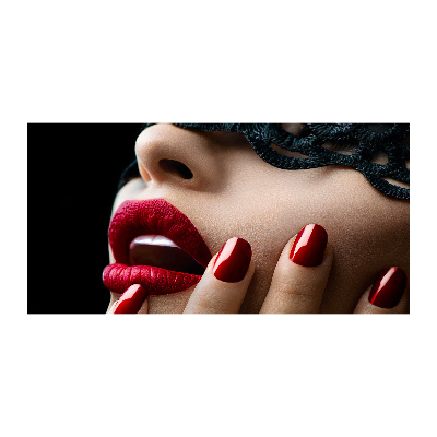 Foto auf Acryl Spitzenmaske