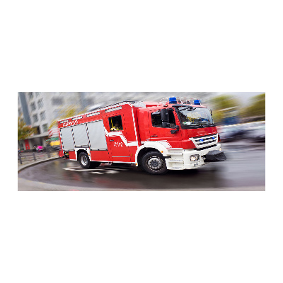 Acrylbild Fotodruck Feuerwehrwagen