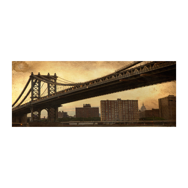 Acrylbild Fotodruck Manhattan, New York