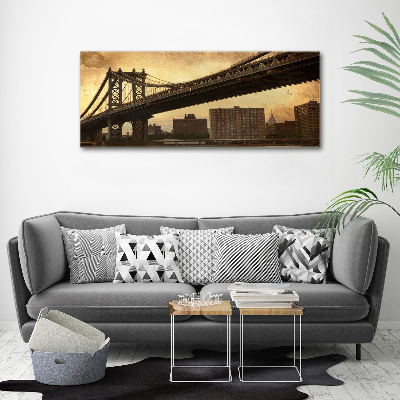 Acrylbild Fotodruck Manhattan, New York