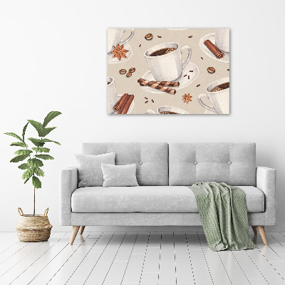 Acrylbild Fotodruck Eine Tasse Kaffee