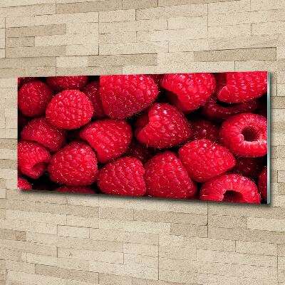 Bild auf Acrylglas Himbeeren